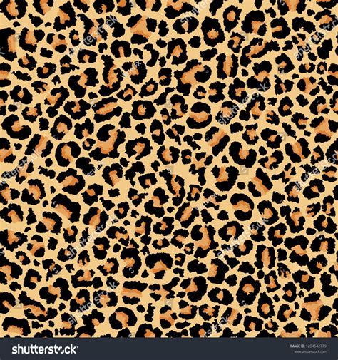 Leopard Repeat Pattern .